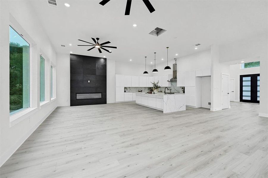 Furnished interior view inside a new home in , Pottsboro (Image 5).