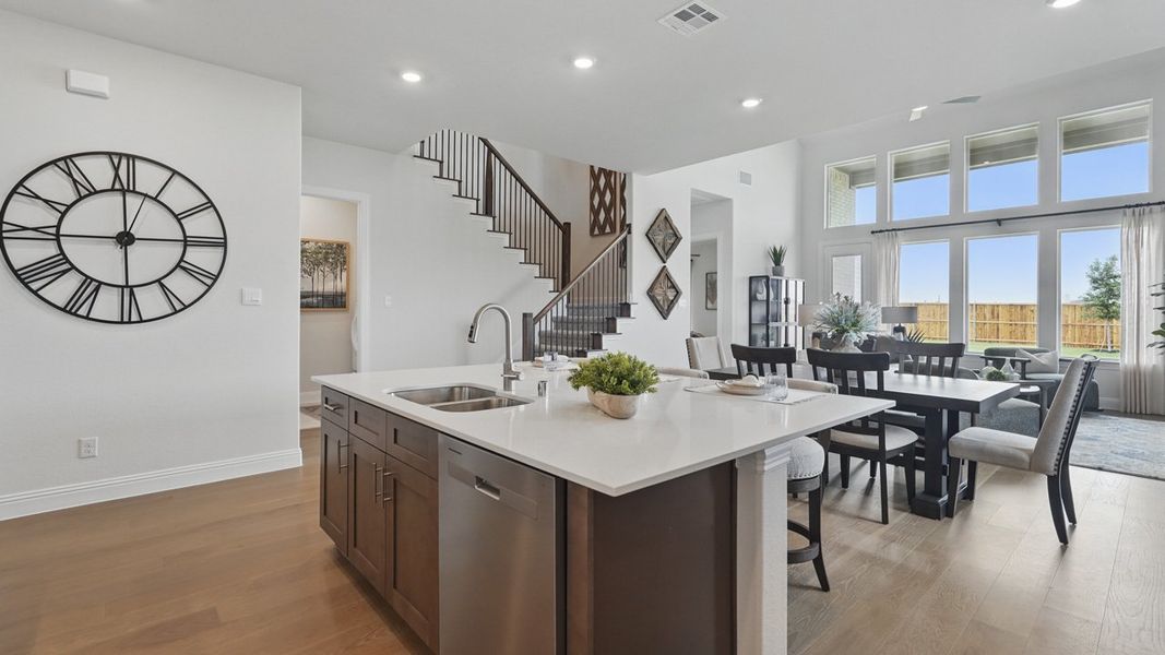 Representative furnished interior of a home built from the CYPRESS by D.R. Horton in Clearview Ranch, Royse City (Image 9). Representative furnished interior of a home built from the CYPRESS by D.R. Horton in Clearview Ranch, Royse City (Image 9).