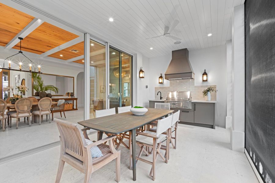 Furnished interior view inside a new home in , Delray Beach (Image 28). Furnished interior view inside a new home in , Delray Beach (Image 28).