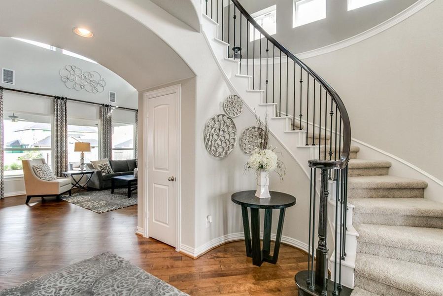 Furnished interior view inside a new home in Marvida, Cypress (Image 3).