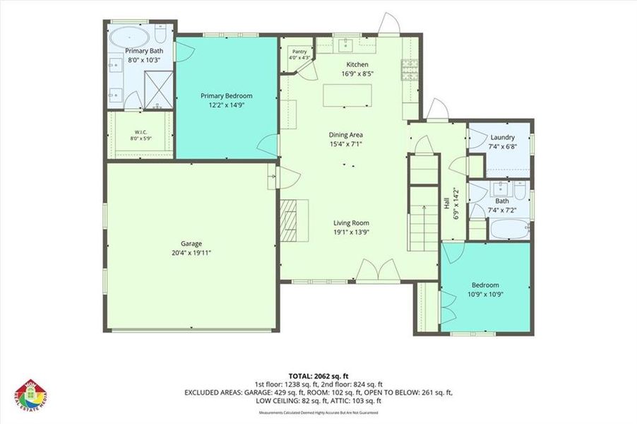 2D floor plan layout of this home in , Jasper, GA (Image 5). 2D floor plan layout of this home in , Jasper, GA (Image 5).