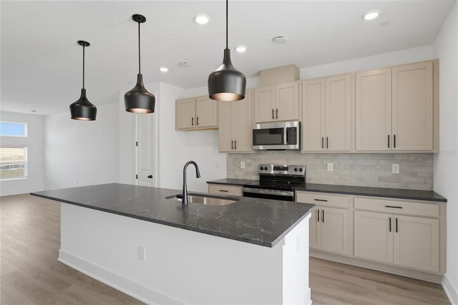 Furnished interior view inside a new home in , Winter Garden (Image 6). Furnished interior view inside a new home in , Winter Garden (Image 6).