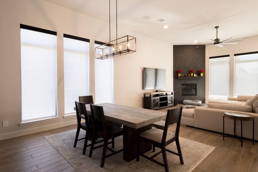 Furnished interior view inside a new home in Audubon, Magnolia (Image 6).