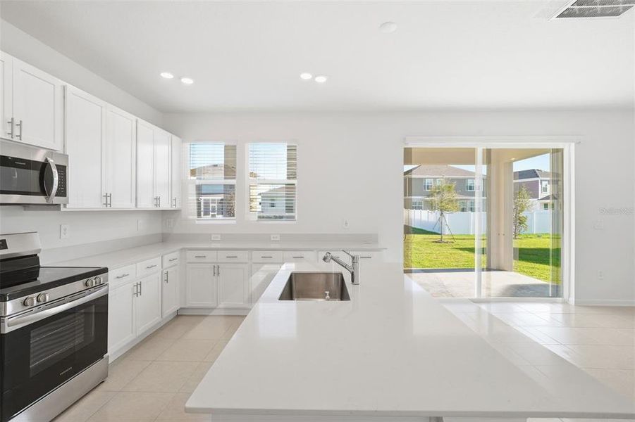 Furnished interior view inside a new home in , Debary (Image 28).