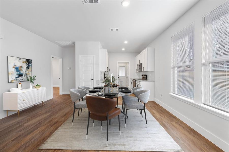 Furnished interior view inside a new home in , Mabank (Image 9). Furnished interior view inside a new home in , Mabank (Image 9).