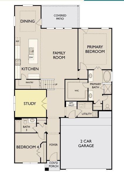 The Cypress Floor plan The Cypress Floor plan