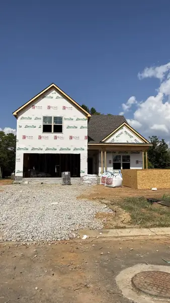 In-progress construction of a new home in Robinson Meadows, Murfreesboro, TN (Image 12).