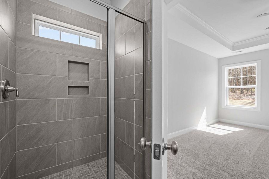 Representative furnished interior of a home built from the Garland by Caviness & Cates Communities in Bartlett Manor, Youngsville (Image 224). Representative furnished interior of a home built from the Garland by Caviness & Cates Communities in Bartlett Manor, Youngsville (Image 224).