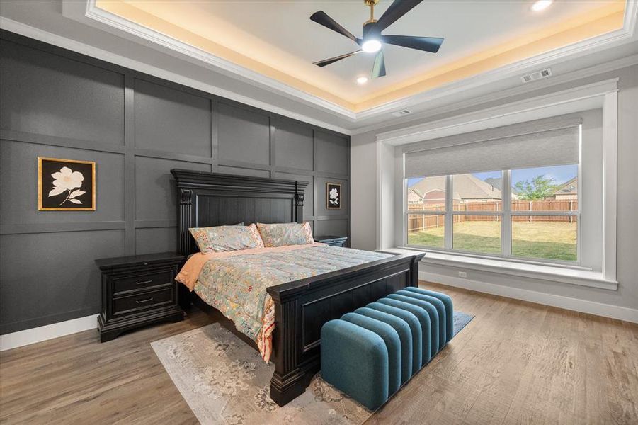 Large primary bedroom