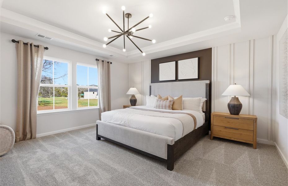 Representative furnished interior of a home built from the Valen by Pulte Homes in Harrington, Greenville (Image 27).