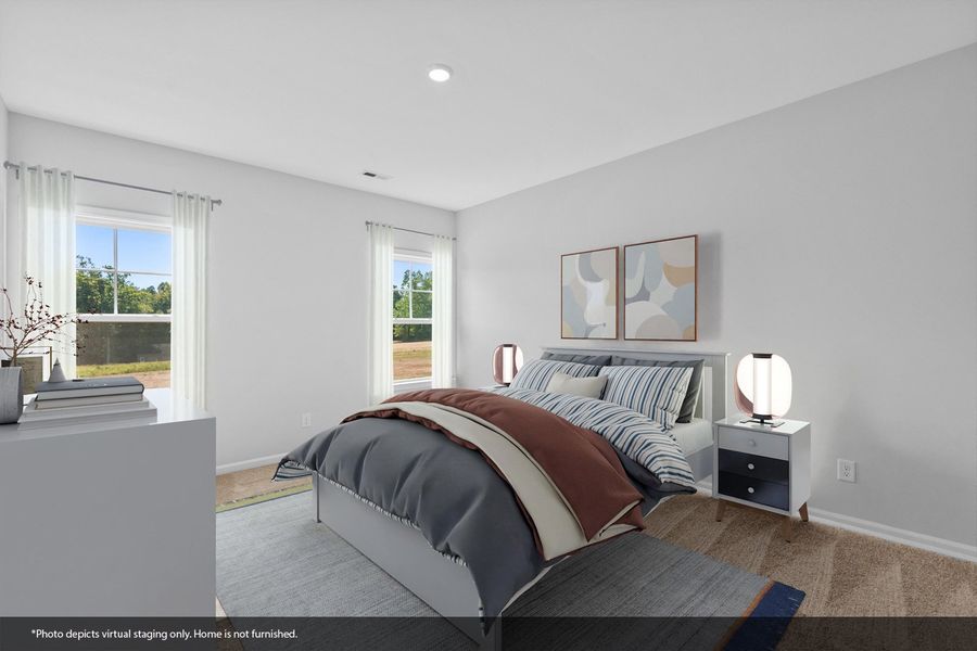 Furnished interior view inside a new home in Lilah Grove, Summerfield (Image 14). Furnished interior view inside a new home in Lilah Grove, Summerfield (Image 14).