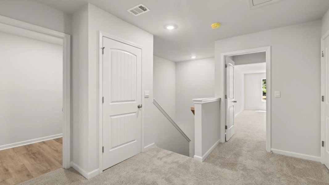 Spacious, unfurnished interior of a new home in Falcon Landing Townhomes, Gainesville (Image 21). Spacious, unfurnished interior of a new home in Falcon Landing Townhomes, Gainesville (Image 21).
