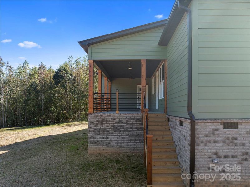 Exterior details and patio area of a home in , Kannapolis (Image 2).