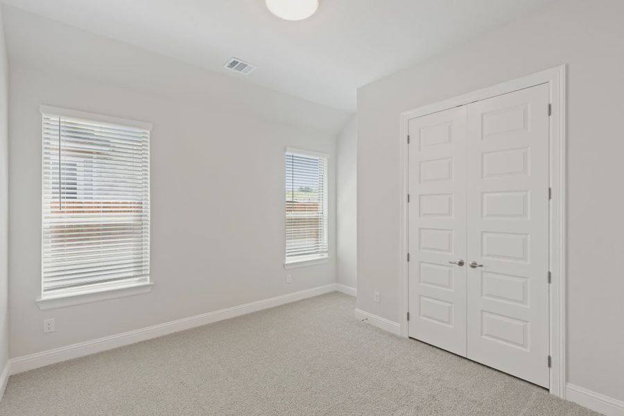 Representative unfurnished interior of a home built from the Farris by Chesmar Homes in Broken Oak, Georgetown (Image 7).