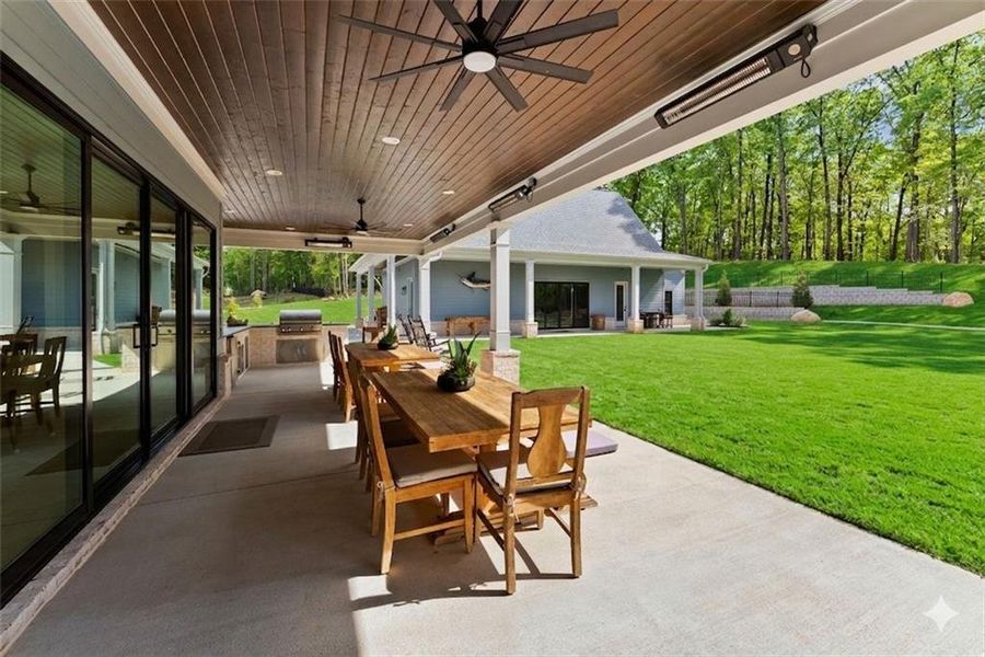 Exterior details and patio area of a home in , Jefferson (Image 39).