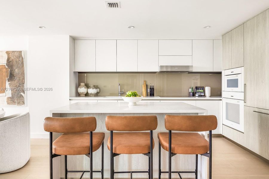 Furnished interior view inside a new home in , Bay Harbor Islands (Image 17).