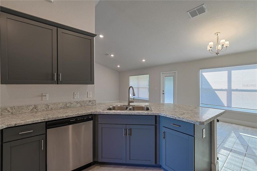 Furnished interior view inside a new home in Ocala Waterway / Kingsland Country Estates, Ocala (Image 8).