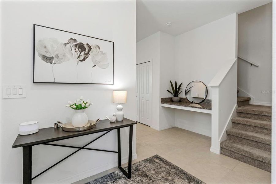 Furnished interior view inside a new home in , Land O' Lakes (Image 16).