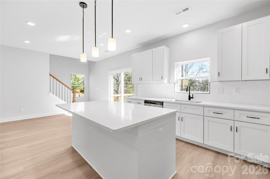 Furnished interior view inside a new home in , Kings Mountain (Image 6).