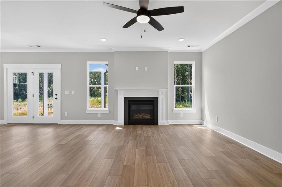 Spacious, unfurnished interior of a new home in , Loganville (Image 67). Spacious, unfurnished interior of a new home in , Loganville (Image 67).