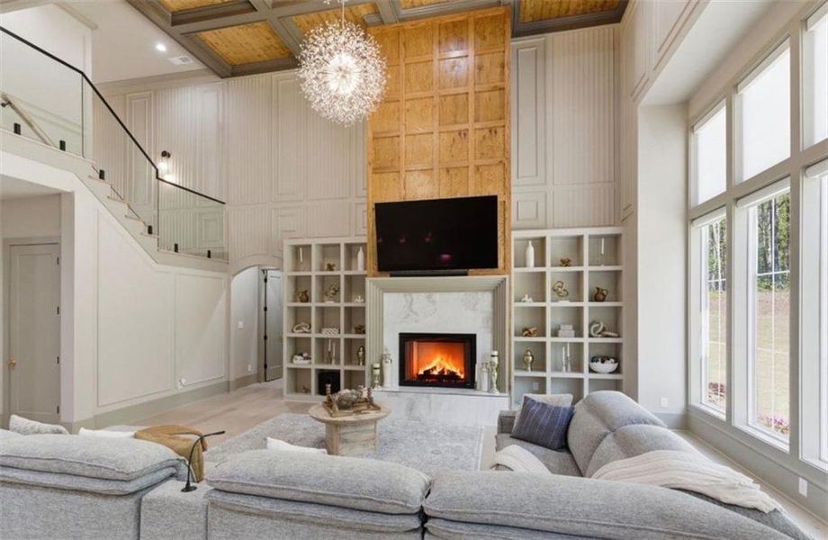 Furnished interior view inside a new home in , Tyrone (Image 32).