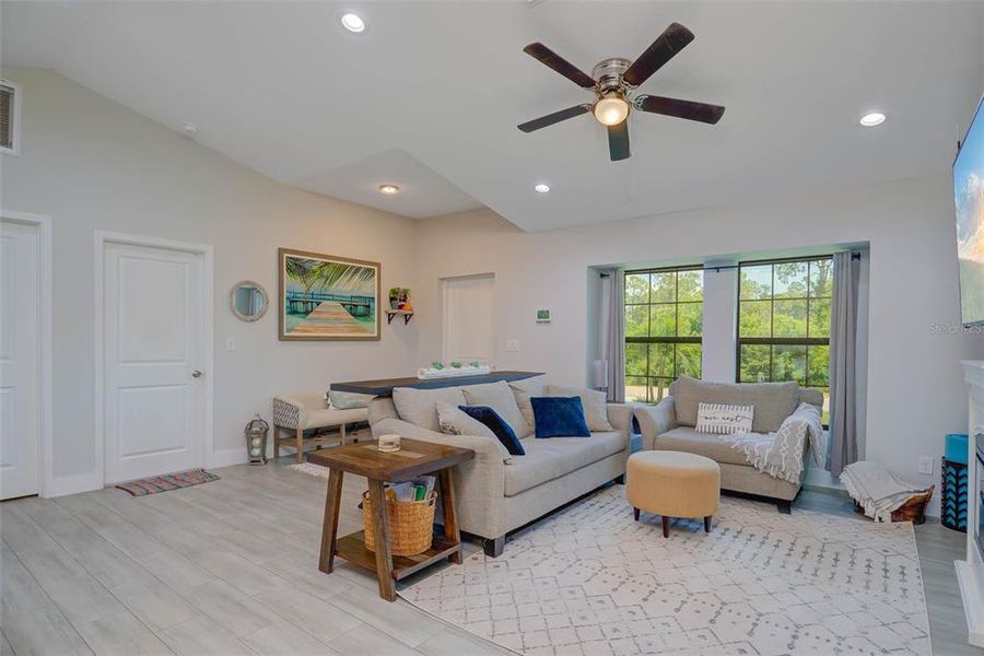 Furnished interior view inside a new home in , Lehigh Acres (Image 1). Furnished interior view inside a new home in , Lehigh Acres (Image 1).