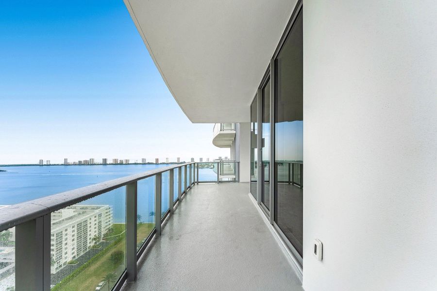 Large Covered Balcony