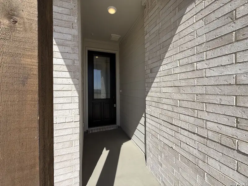 Exterior details and patio area of a home in The Wilder, Adkins (Image 2). Exterior details and patio area of a home in The Wilder, Adkins (Image 2).