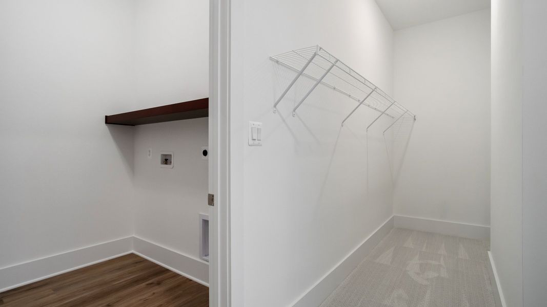 Representative furnished interior of a home built from the The Haven by DRB Elevate. in Brook Run, Fort Mill (Image 28).