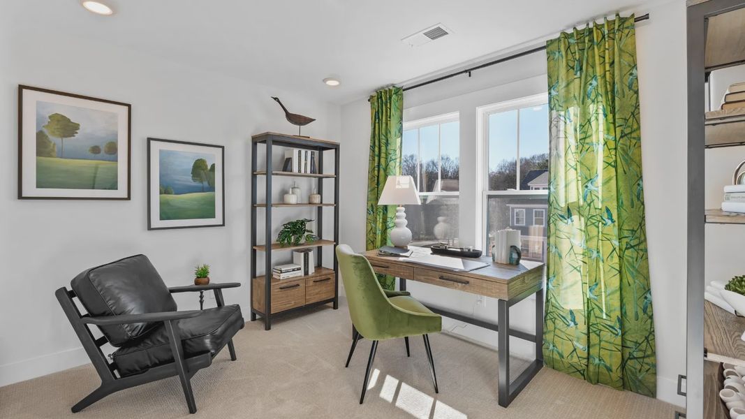 Bedroom of The Middleton Design by DRB Homes