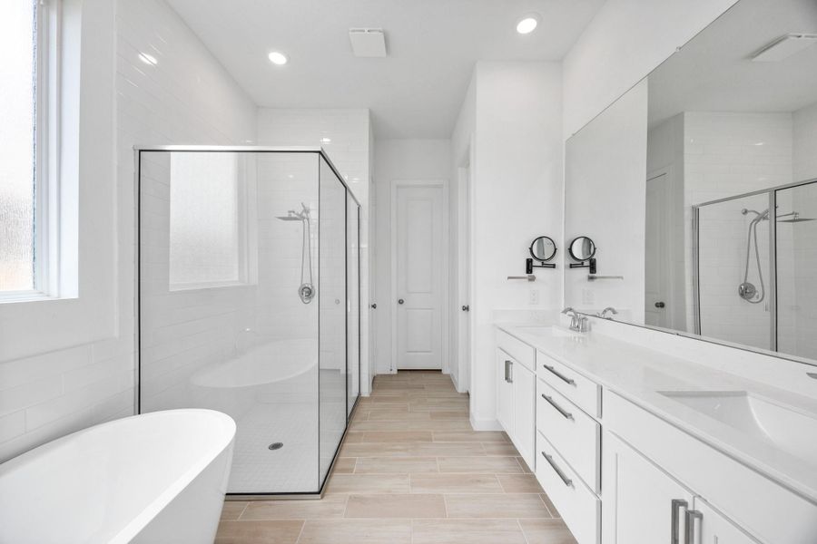 Furnished interior view inside a new home in , Cypress (Image 30).