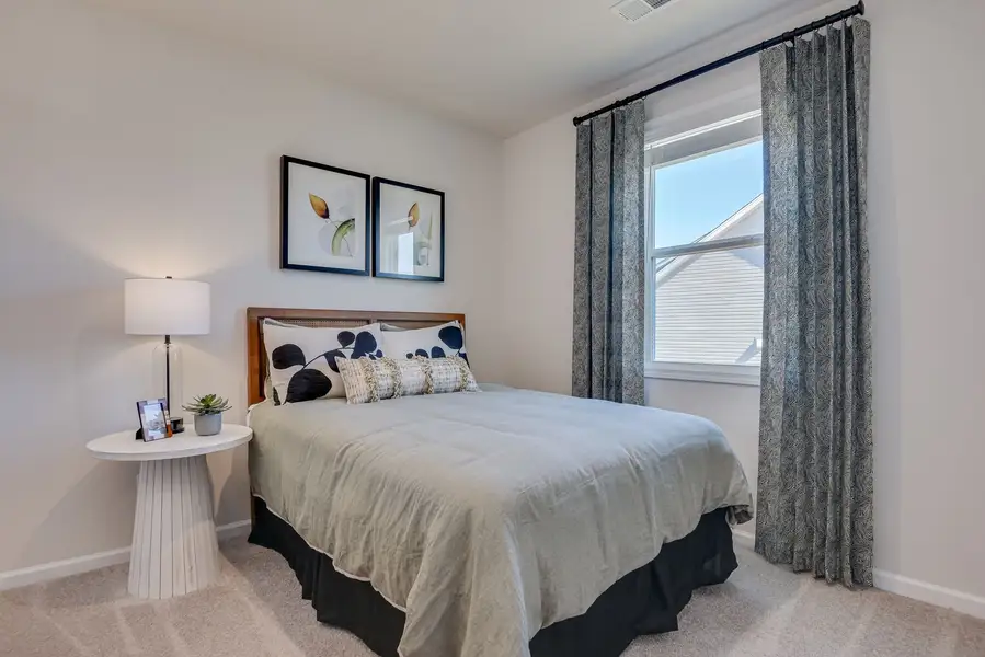 Furnished interior view inside a new home in The Beacon at Old Peachtree Single Family Homes, Lawrenceville (Image 193).