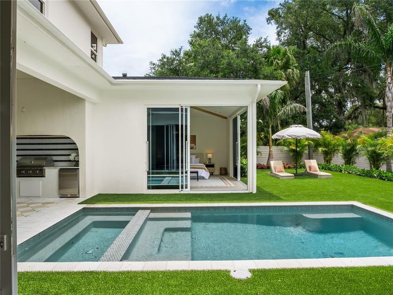 Exterior details and patio area of a home in , Winter Park (Image 31).