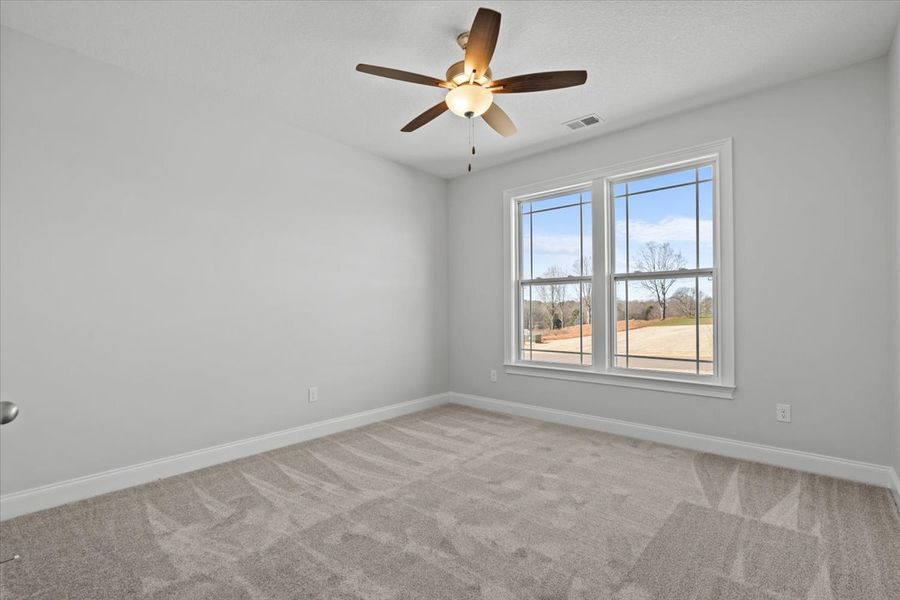Representative unfurnished interior of a home built from the Roosevelt by Enchanted Homes in Messer Farms, Inman (Image 34). Representative unfurnished interior of a home built from the Roosevelt by Enchanted Homes in Messer Farms, Inman (Image 34).