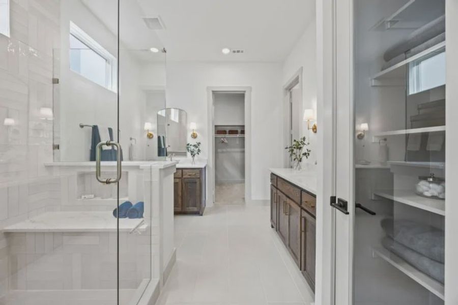 Furnished interior view inside a new home in Uptown Celina, Celina (Image 19).