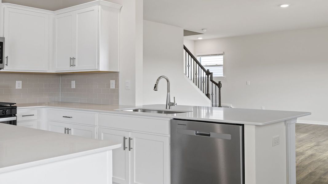 Furnished interior view inside a new home in Spring Ridge, Anderson (Image 9).