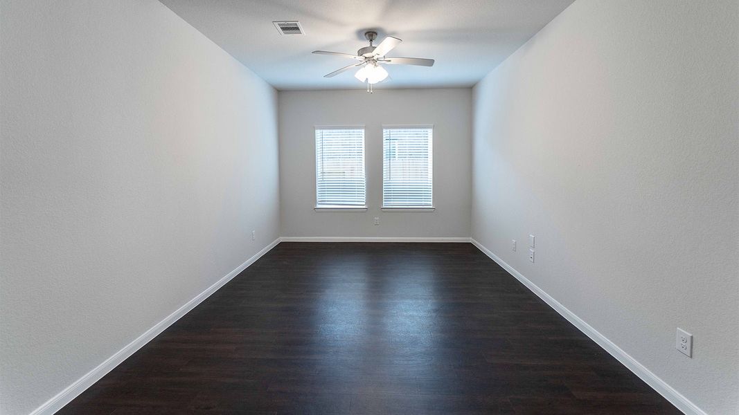 Spacious, unfurnished interior of a new home in The Canopies, Splendora (Image 19).