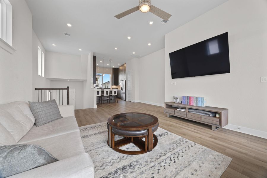 Furnished interior view inside a new home in , Austin (Image 6).