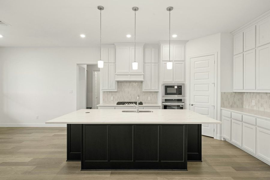 Furnished interior view inside a new home in Hampton Park Estates, Glenn Heights (Image 9). Furnished interior view inside a new home in Hampton Park Estates, Glenn Heights (Image 9).