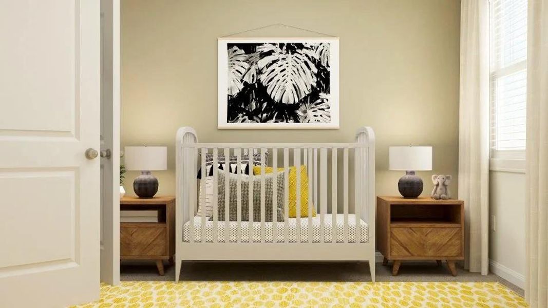 Furnished interior view inside a new home in Meadowlark Preserve, Pflugerville (Image 4).