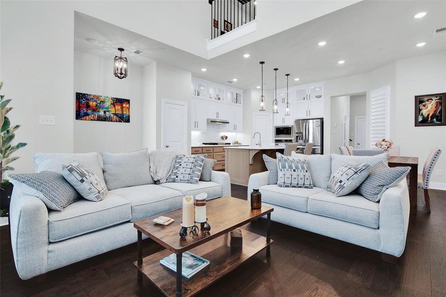 Furnished interior view inside a new home in , Sherman (Image 6).