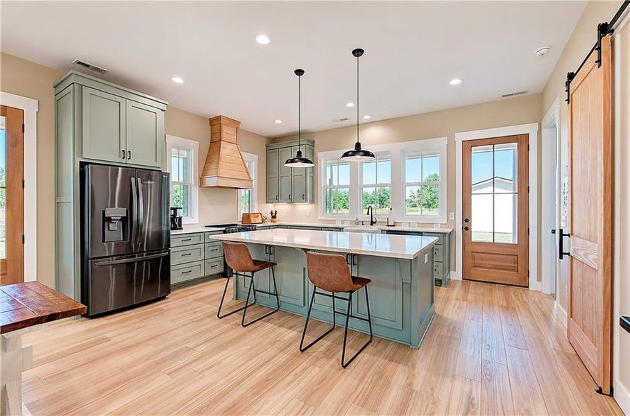 Furnished interior view inside a new home in , Calhoun (Image 5).