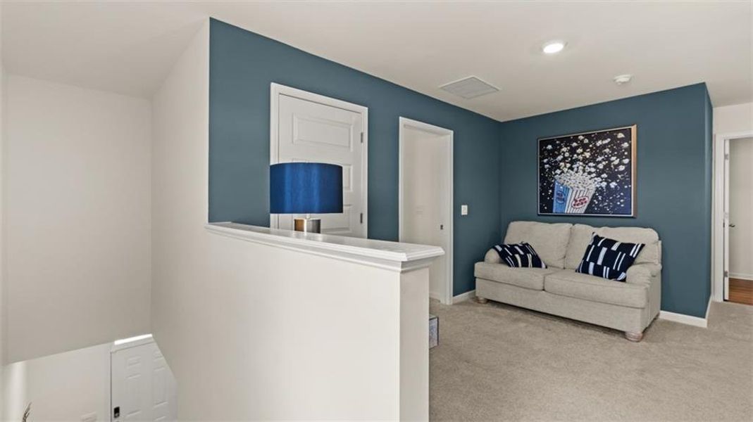 Furnished interior view inside a new home in Shoal Creek, Hampton (Image 23). Furnished interior view inside a new home in Shoal Creek, Hampton (Image 23).