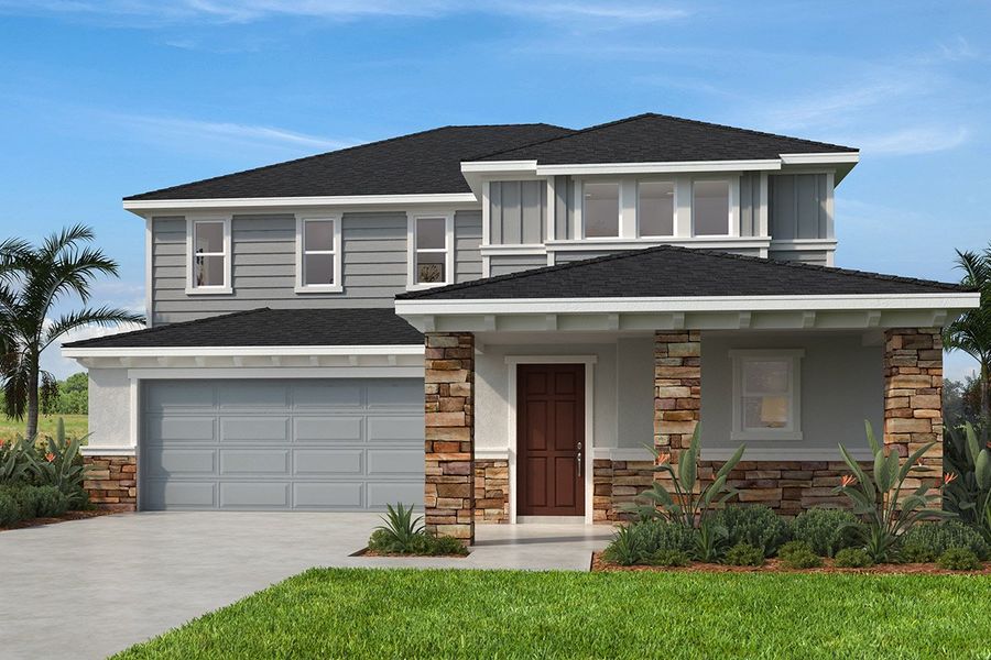 Exterior I with optional stone