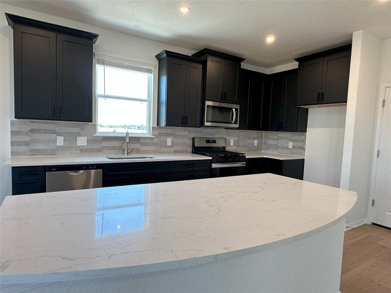 Furnished interior view inside a new home in Porter Country, Buda (Image 8).