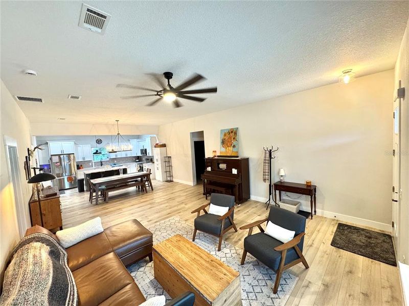 Furnished interior view inside a new home in , Fanning Springs (Image 28).