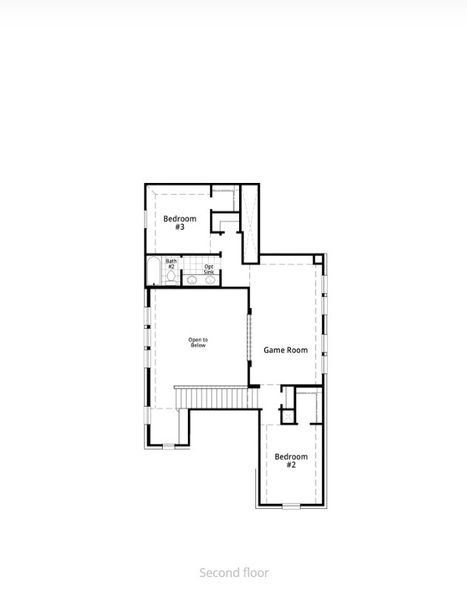 2D floor plan layout for the Warrenton Plan by Highland Homes in Goodland: 40ft. lots, Midlothian, TX (Image 4). 2D floor plan layout for the Warrenton Plan by Highland Homes in Goodland: 40ft. lots, Midlothian, TX (Image 4).