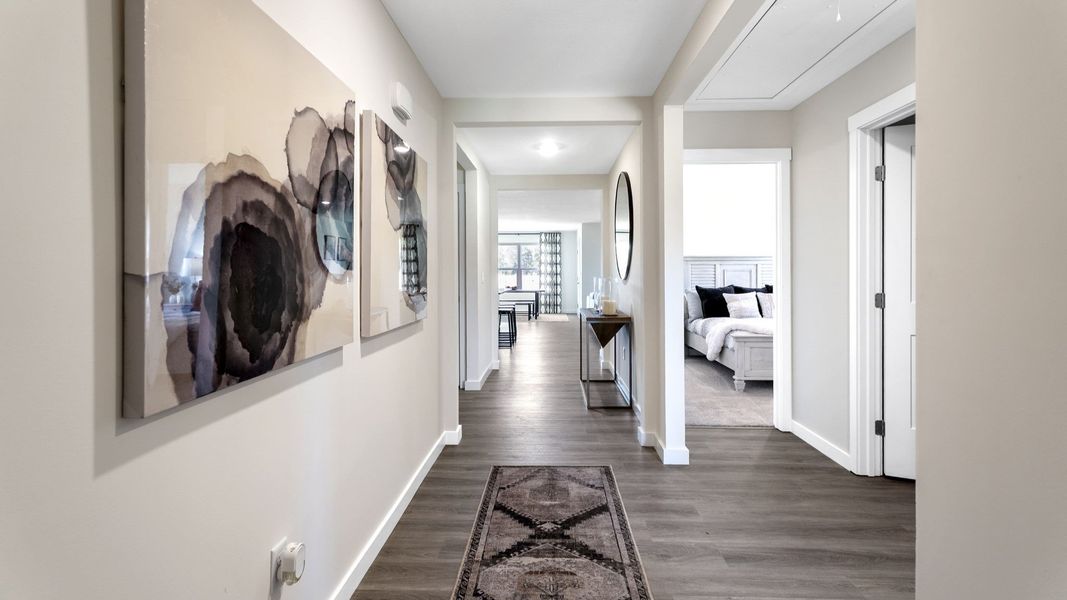 Furnished interior view inside a new home in Bayview at Harbor Crest, Ooltewah (Image 5).