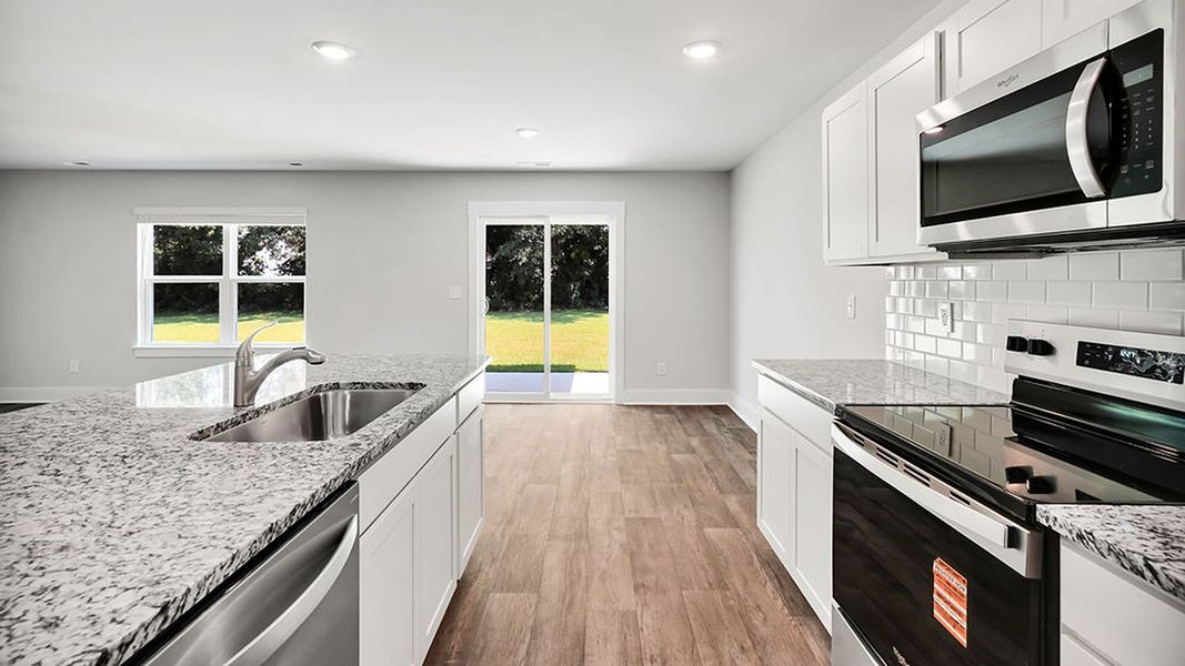 Furnished interior view inside a new home in Merchant Point, Jacksonville (Image 8).