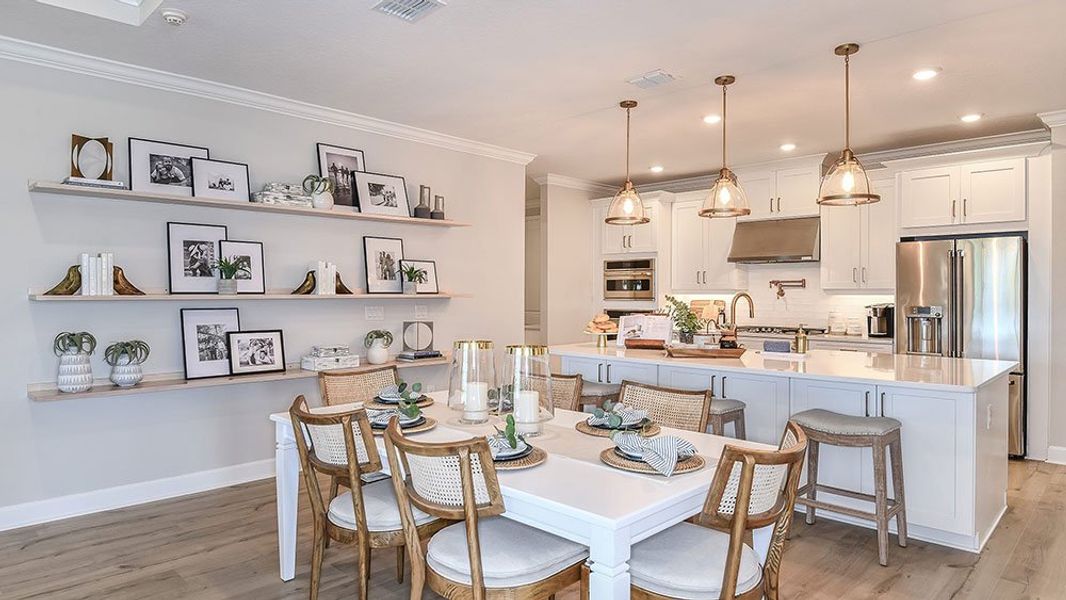 Representative furnished interior of a home built from the Sanibel by Taylor Morrison in Colbert Landings, Palm Coast (Image 3).